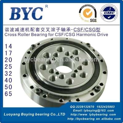 BCSF/BCSG-14/17/20/25/32/40/50/65 Cross Roller Bearing for Harmonic Drive Gear Revolution housed unit set